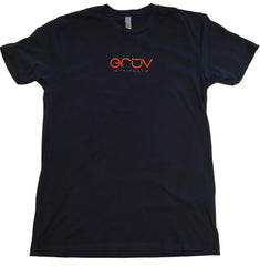 GRUV Heritage Tee  (Midnight|Strawberry)