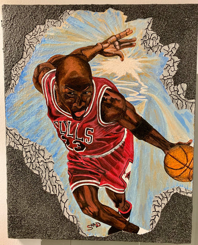 '92 Air (Unleashed) - Original Painting
