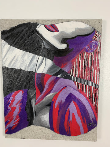 The Pending Dame -Original Painting