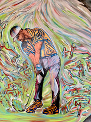 Golf in the Kingdom - Original Painting
