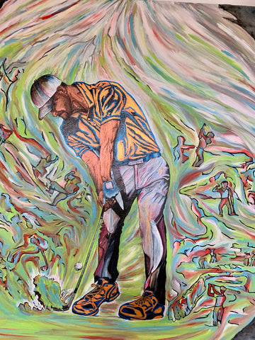 Golf in the Kingdom - Original Painting