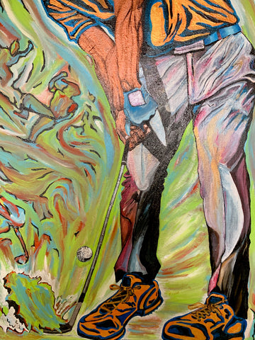 Golf in the Kingdom - Original Painting