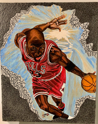 '92 Air (Unleashed) - Original Painting