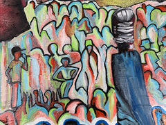 Live at the Block Party - Original Painting