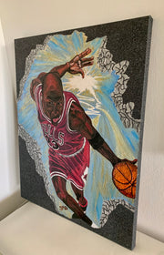 '92 Air (Unleashed) - 24"X30" Giclee'